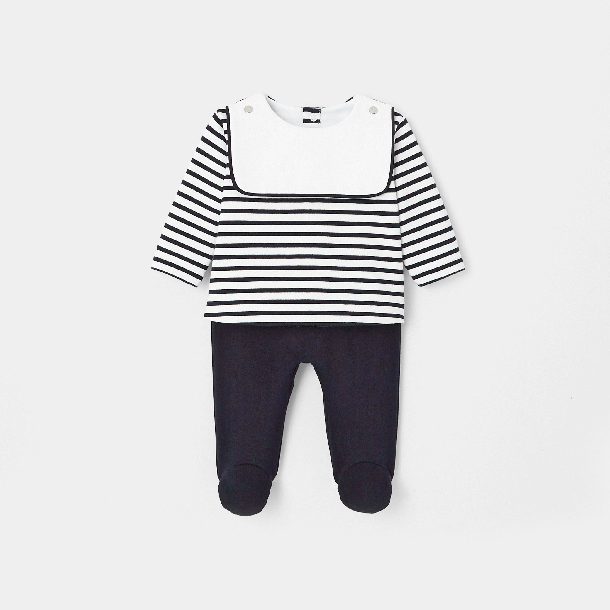 Navy/White