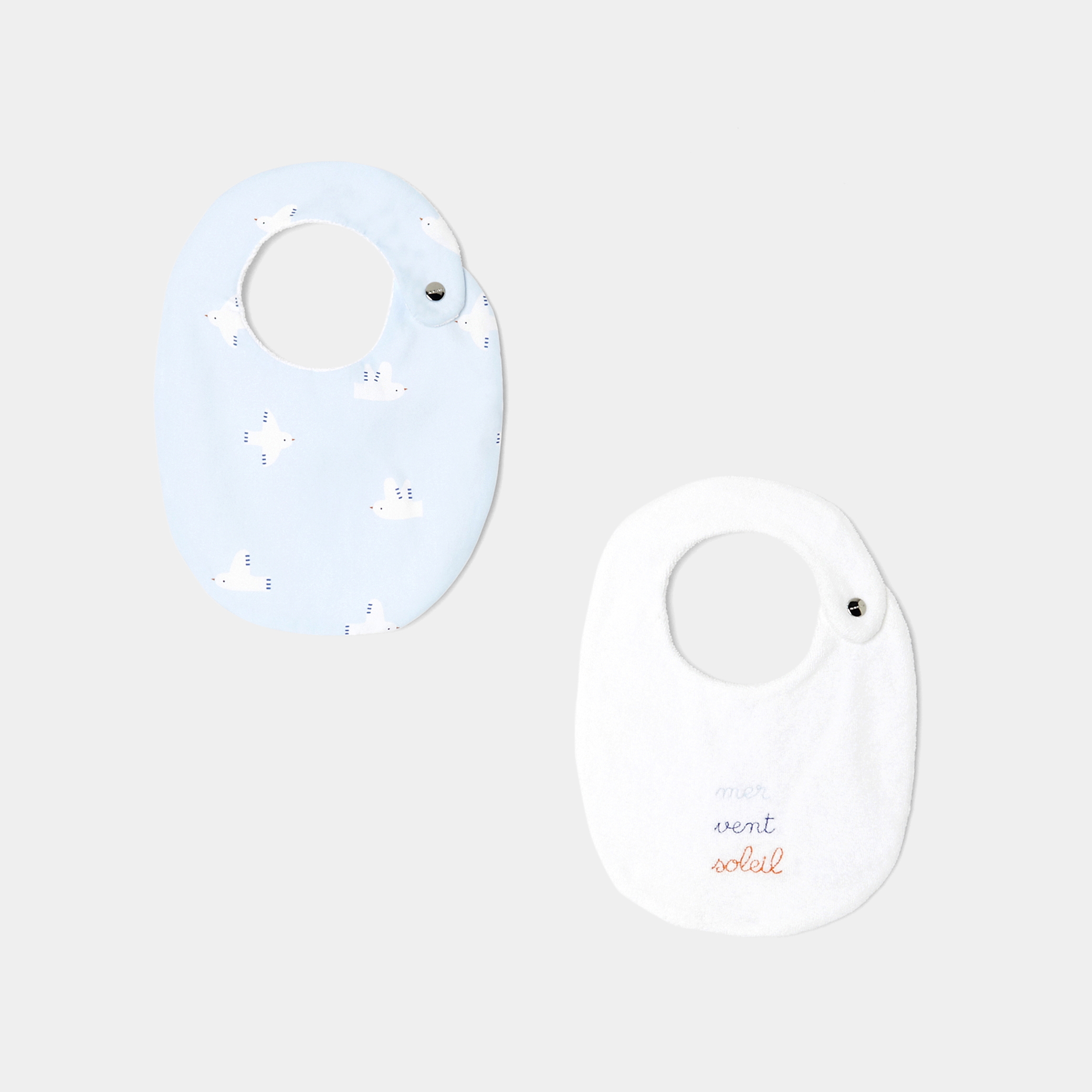 White/Blue