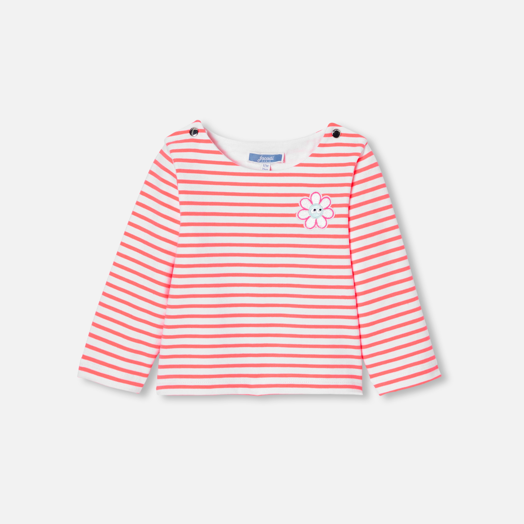 White/Coral