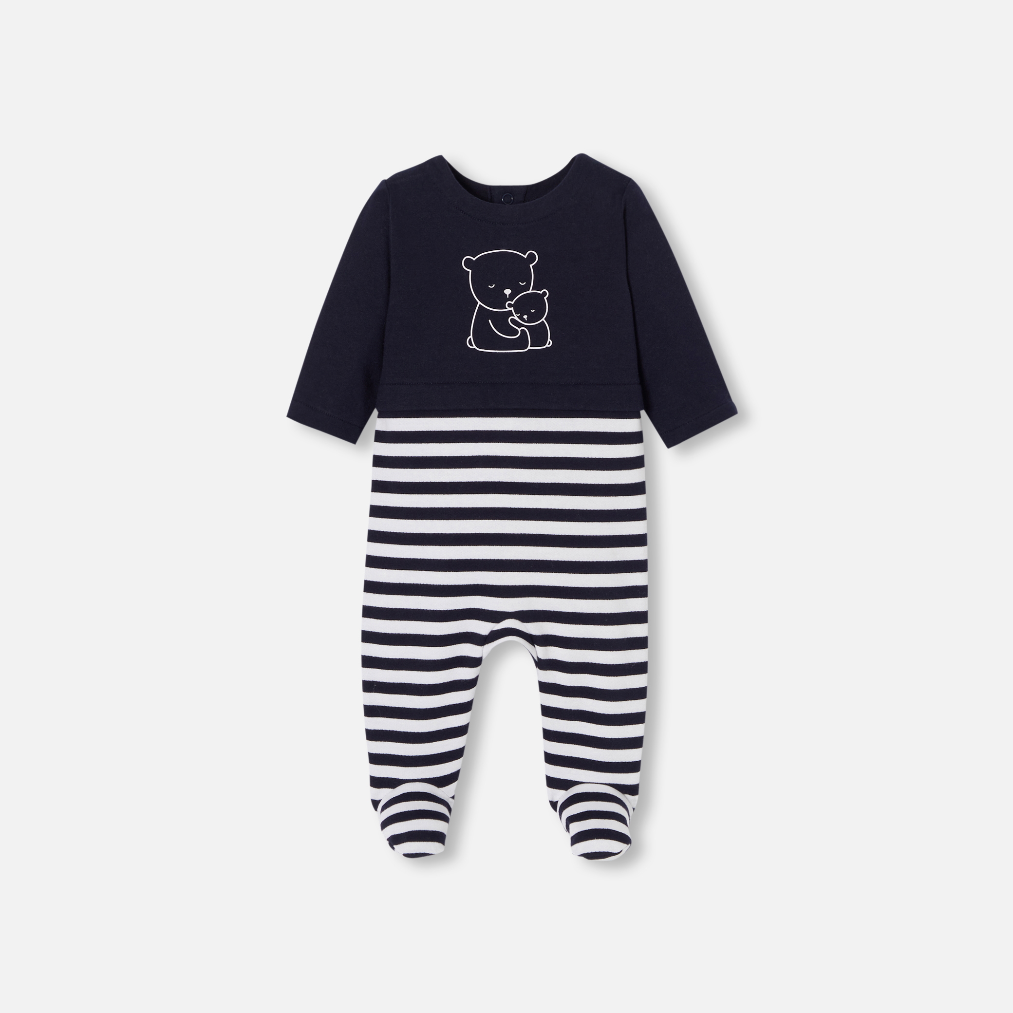 Navy/White