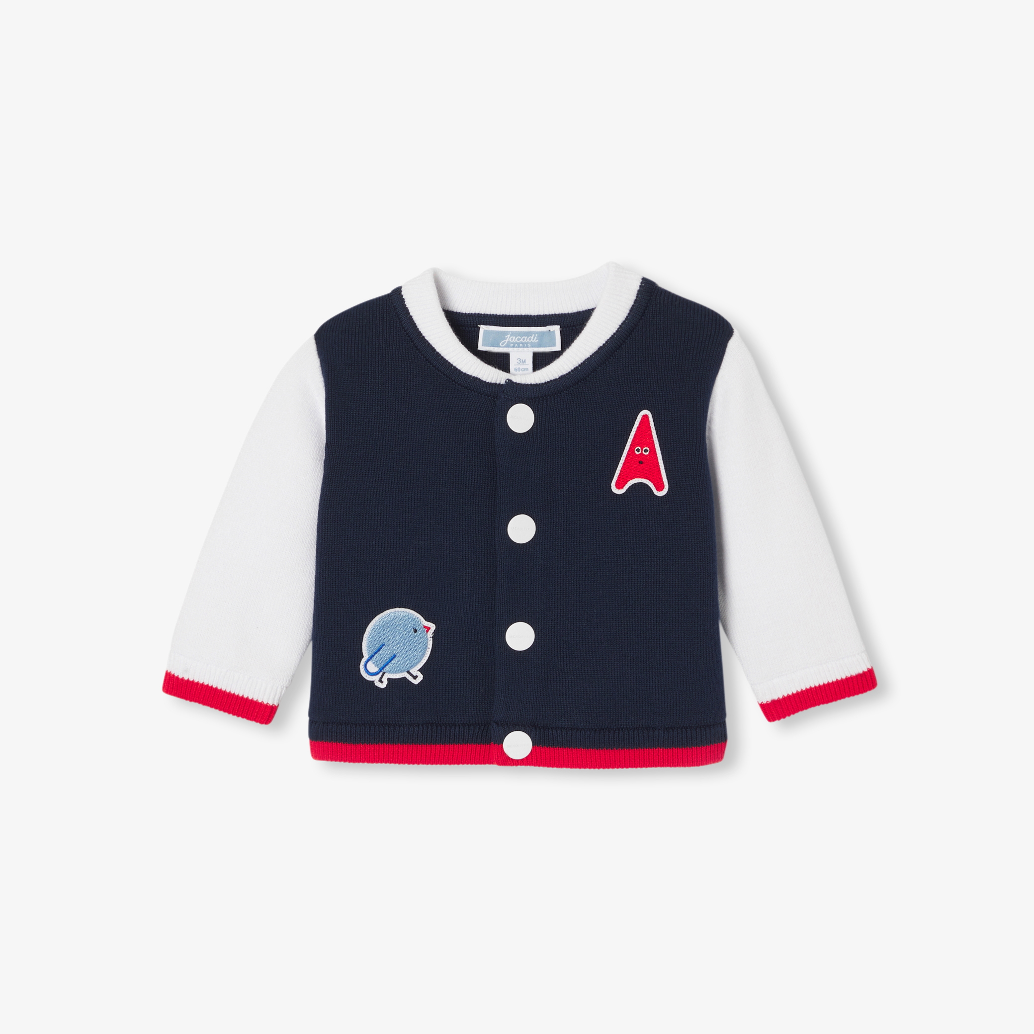 White/Navy