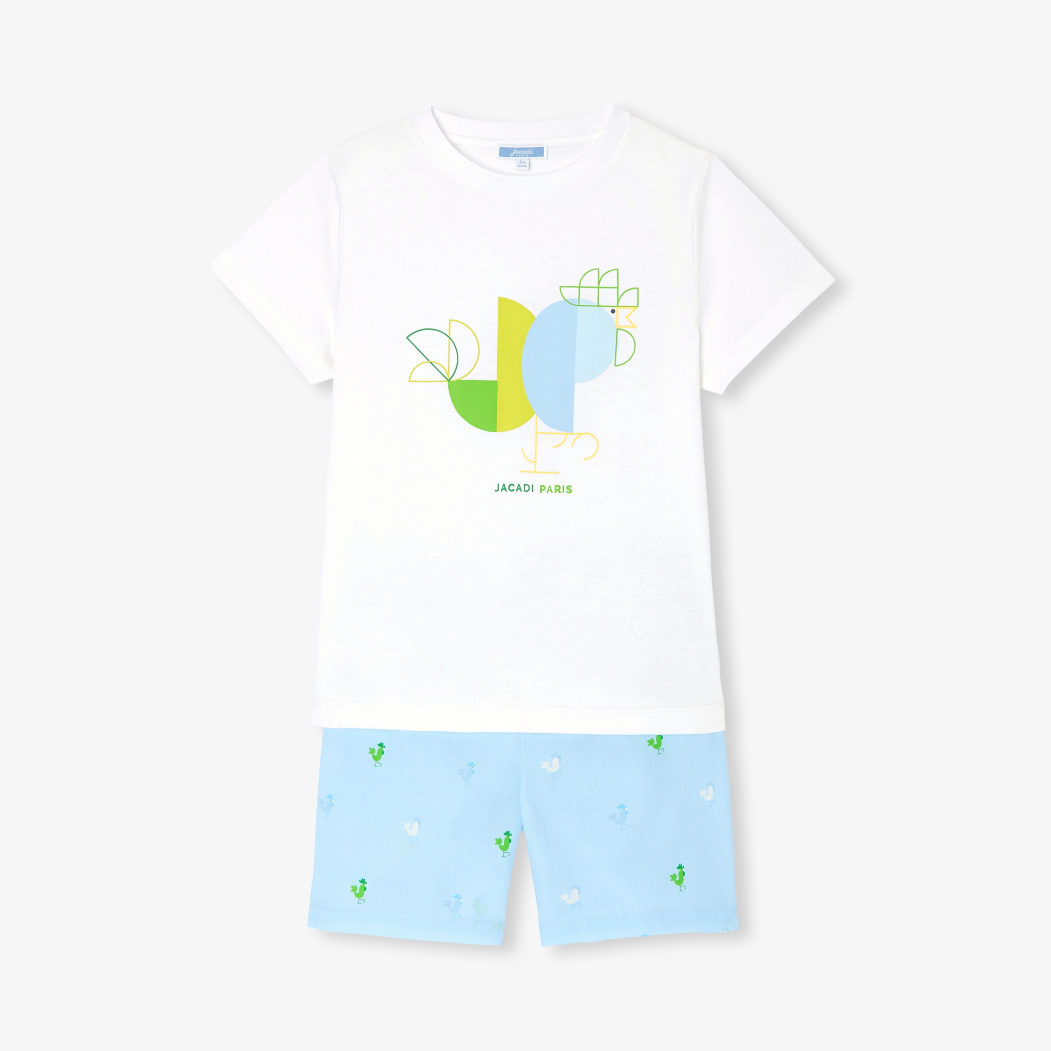 White/Blue