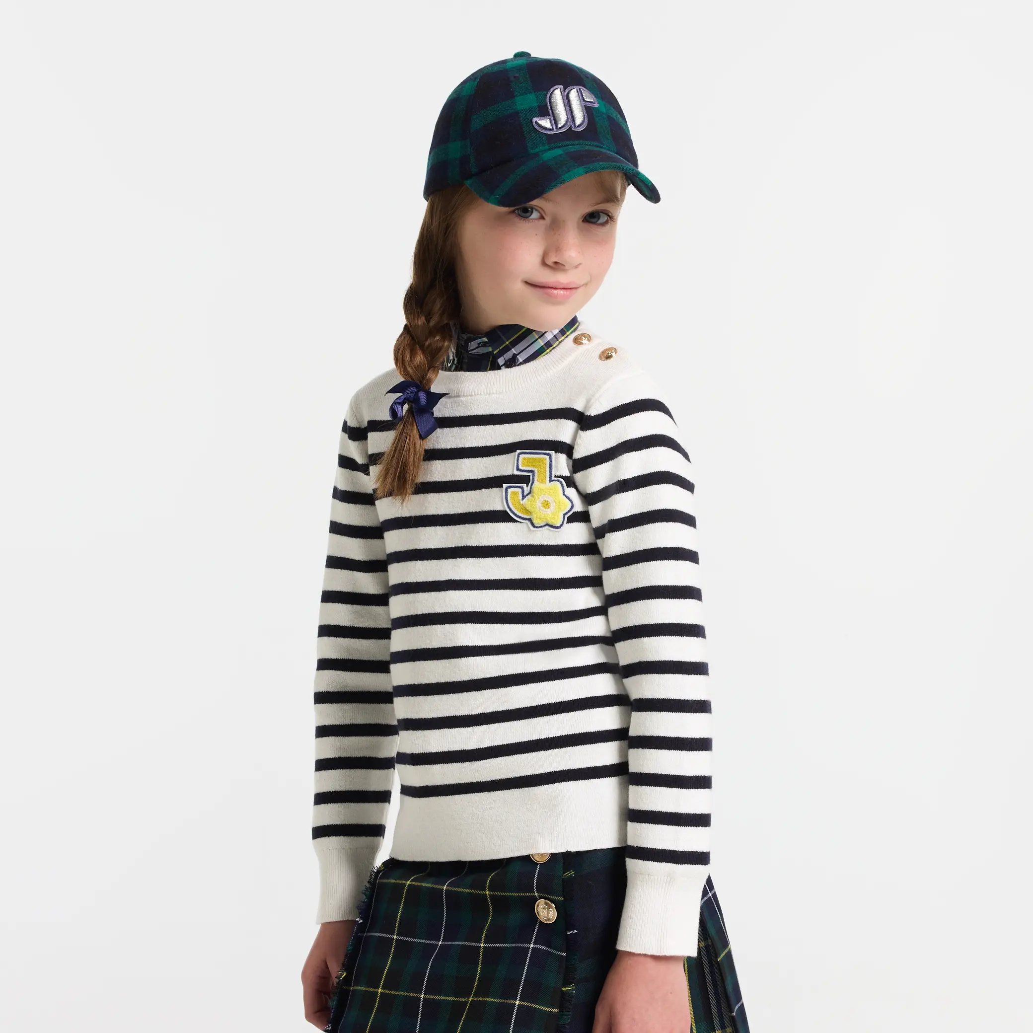White/Navy