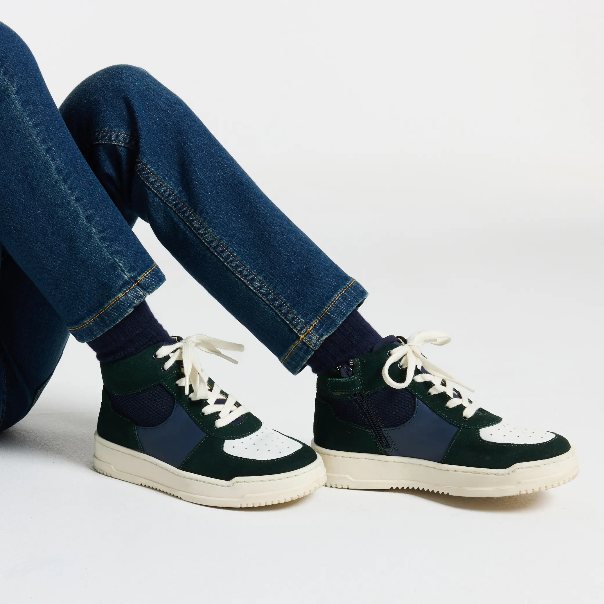 Navy/Green